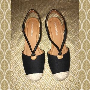 🌻strappy espadrille wedge🌻